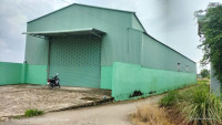 Xưởng góc 2MT Trị Yên 674m2 (11,5x42) nở hậu 19,7m full thổ cư, Cần Đước, LA