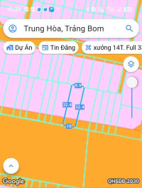 MẶT TIỀN QL1A TRẠM THU PHÍ TÂY HOÀ, TRẢNG BOM - CHỈ 7,5 TỶ!
