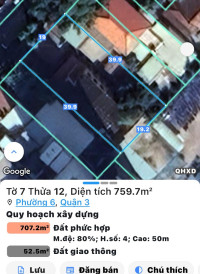 (19 x 40) Số 213 Điện Biên Phủ_Pasteur - 390 tỷ (TS Tư Nhân)