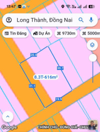 BÁN GẤP LÔ ĐẤT VÀNG TRUNG TÂM PHƯỚC THÁI, LONG THÀNH - 620M² (300 THỔ)