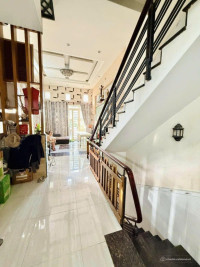 NGỘP hẻm 730 Lê Đức Thọ 90m2 ngang 4.1m 5L gara view sông có PN người già 9.5 tỷ