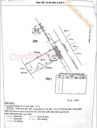 Bán nhà MT nội bộ Đs 17 P Bình Chiểu TP. Thủ Đức, TPHCM. 151m2 ĐXH Gía 9.6 tỷ