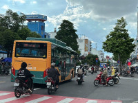 Hiếm nhà bán hẻm 497 Phan Văn Trị ngang 5.2m 4lầu 90m2 KD tốt ngay Emart 12.3 tỷ