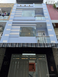 BÁN NHÀ ĐƯỜNG TÂN HOÀ ĐÔNG (5m x 10m x 4 TẦNG) GIÁP HƯƠNG LỘ 2 - 6,7 TỶ TL