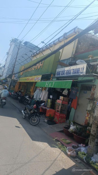 BÁN NHÀ MẶT TIỀN KHIẾU NĂNG TĨNH,KHU TÊN LỬA (4,6m x 24m C4) 11 TỶ TL