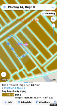 BÁN NHÀ HXH 8M Đ.LÊ VĂN SỸ, 65M2 FULL THỔ CƯ - CHỈ 13,9T - VỊ TRÍ KINHD OANH ĐA