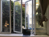 Phòng Lầu 1- 35m2- Bancol lớn- Full nt- Tách bếp- 70 Bùi Đình Tuý- 4,1 tr/th