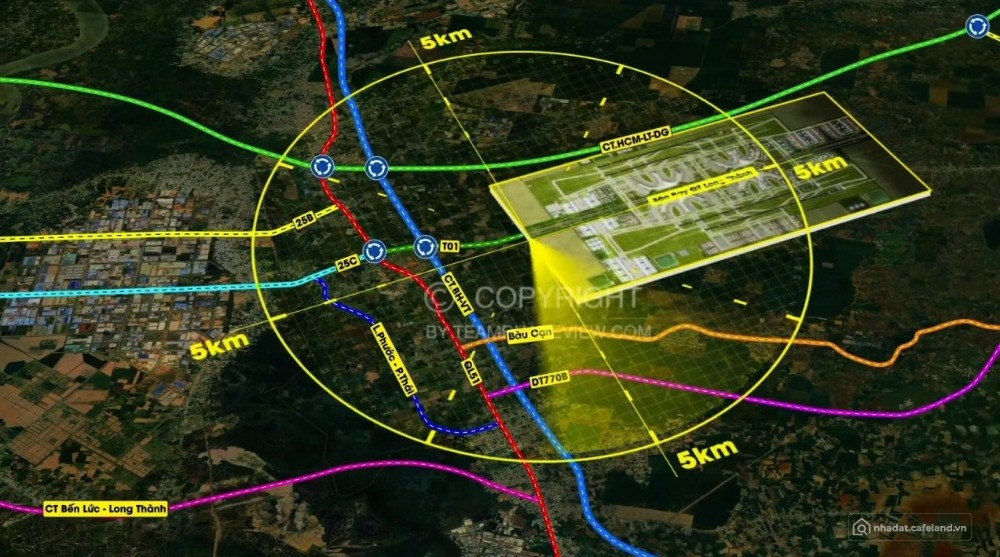Bán 4,6 ha quỹ đất Sân bay Long Thành