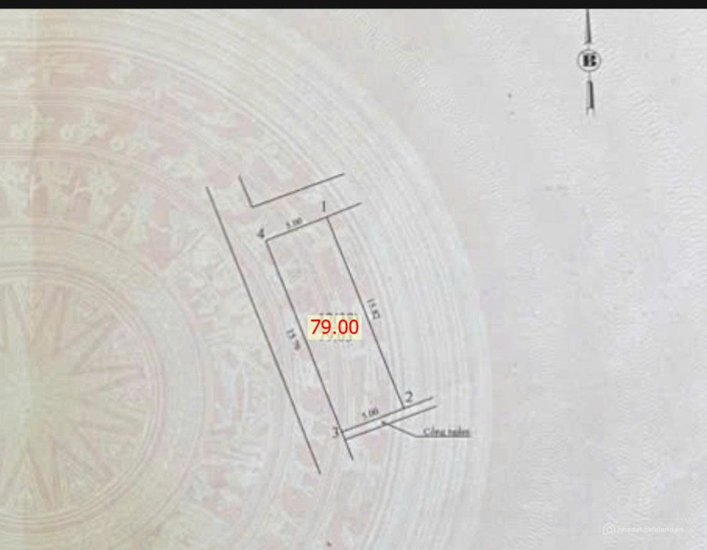 Báo Nhanh 79m2 Hai Mặt tiền Tại Khu Phân Lô Đường Ỷ Lan, Đặng XÁ