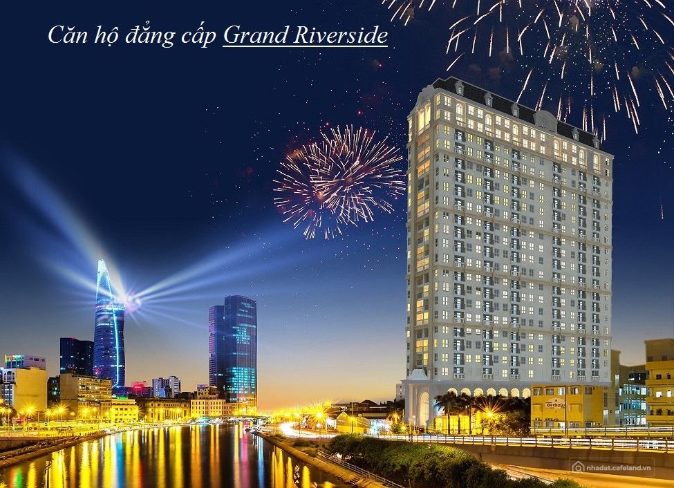 Căn hộ đẹp long lanh 2 phòng ngủ Grand Riverside trung tâm Sài Gòn