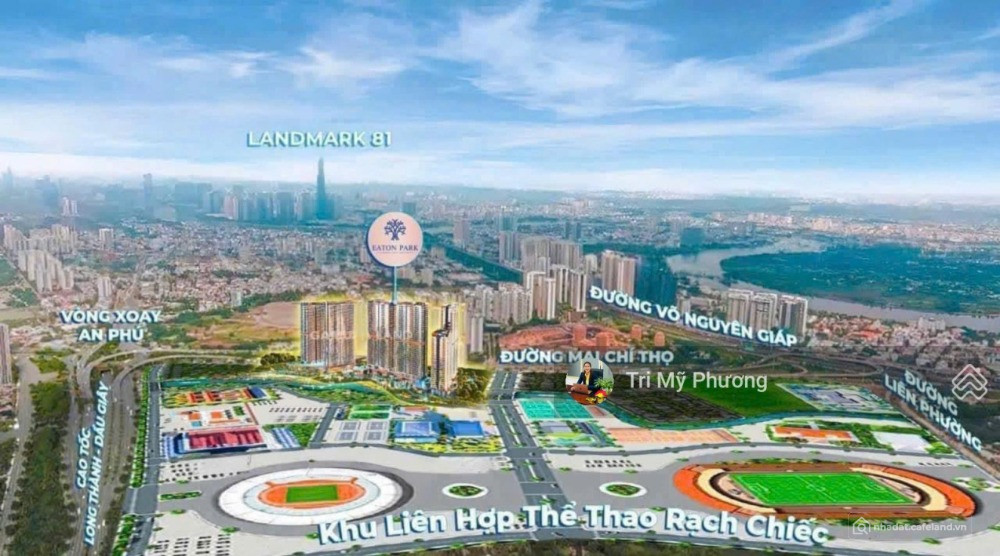 Chuyển nhượng giá tốt - căn hộ 1PN, 2PN, 3PN - Eaton Park - Gamuda Land, Quận 2