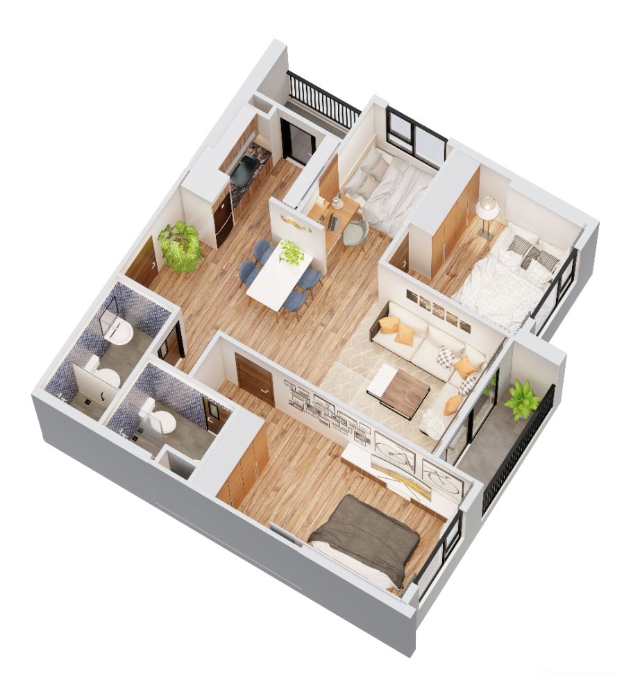 Căn hộ chung cư, căn góc tầng 9. Chính chủ