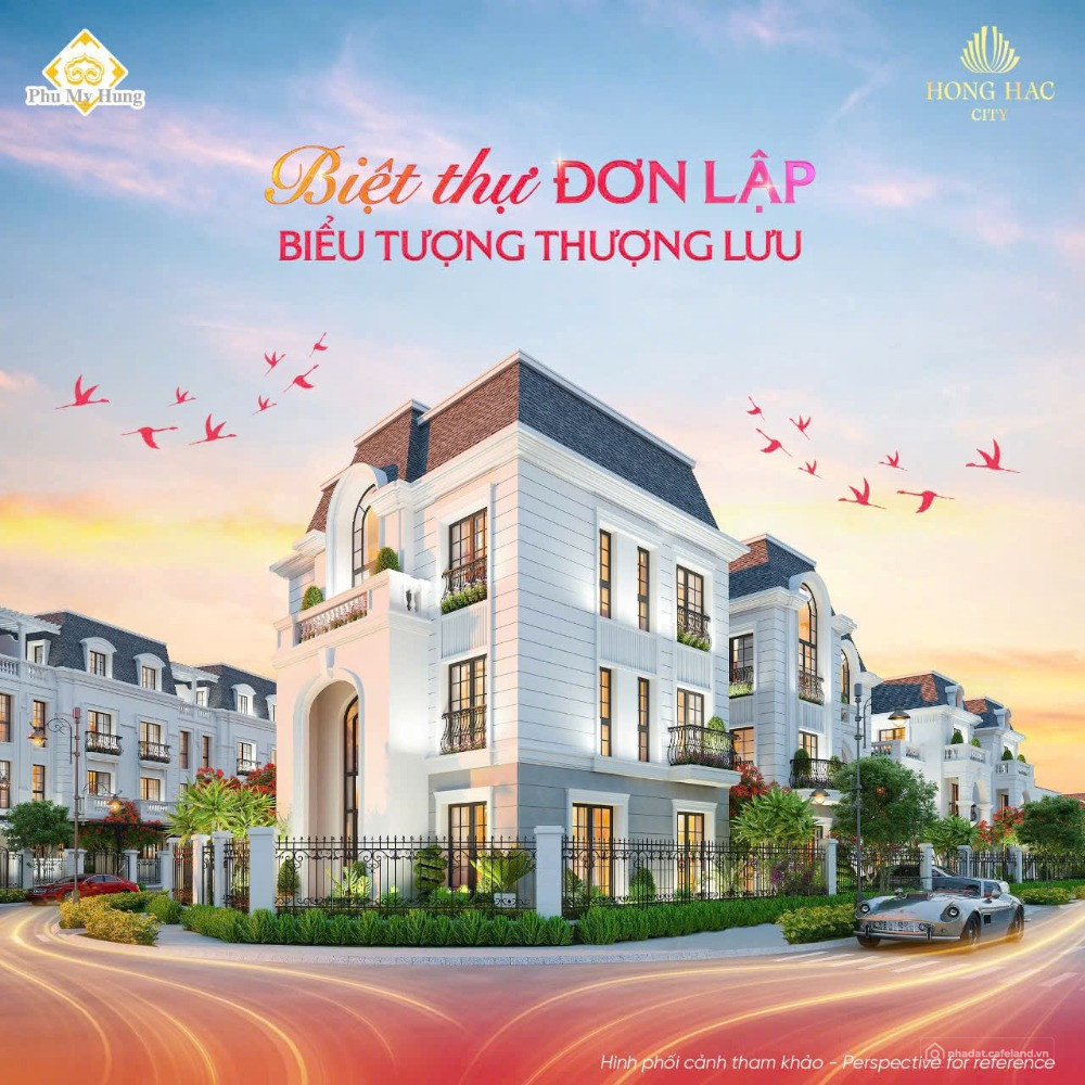 Bán nhanh Biệt Thự lô góc cạnh Clubhouse tại Hồng Hạc city, 128 tr/m2 x 300 m2,