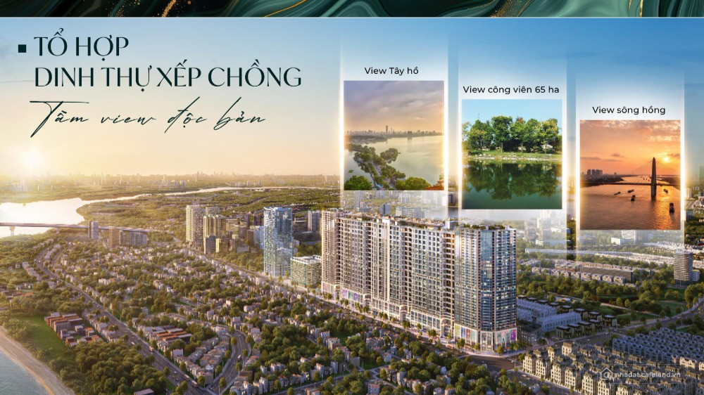 Khám phá Sky Villas “Biệt thự trên không” tại KĐT Nam Thăng Long, Ciputra Tây Hồ