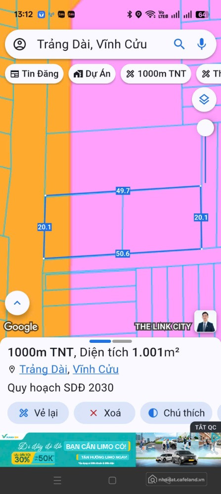 Mặt tiền Thân Nhân Trung, Trảng Dài cần bán