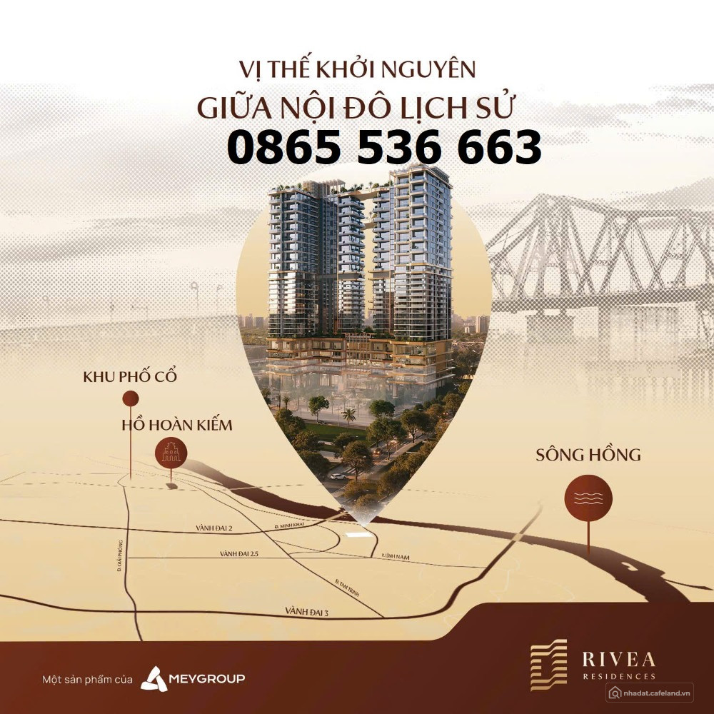 RIVEA RESIDENCES – KHỞI NGUYÊN DÒNG CHẢY TINH HOA GIỮA NỘI ĐÔ
