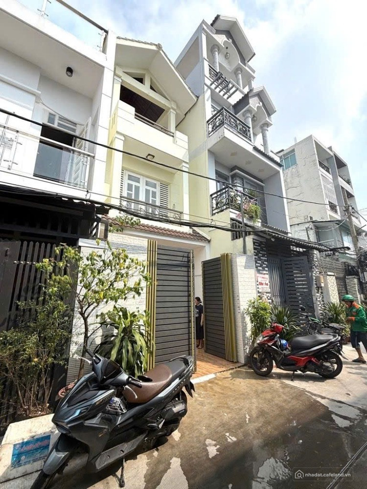 BÁN NHÀ HẺM OTO TÂN HOÀ ĐÔNG,BÌNH TÂN (4m x 14m x 3 TẦNG) 7,5 TỶ TL