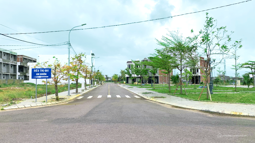 Bán Nhà Liền Kề Siêu Thị Go An Nhơn 5X30 4 Lầu Ngay Ql1A