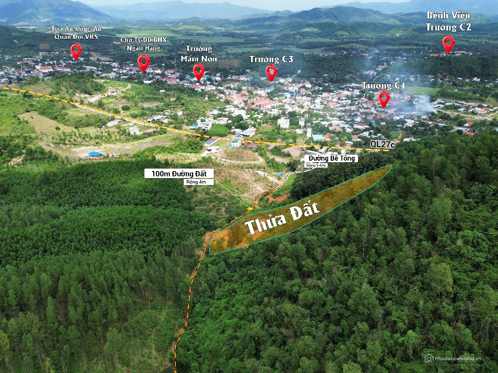 4500m2 view bao quát thị trấn khánh vĩnh giá chiỉ 550tr