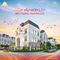 Bán nhanh Biệt Thự lô góc cạnh Clubhouse tại Hồng Hạc city, 128 tr/m2 x 300 m2,