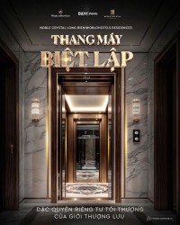 Mở bán biệt thự trên không NOBLE CRYSTAL Long Biên ngay gần Vinhomes Riverside