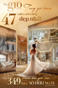 Chiết khấu 18.5% – hỗ trợ 100% lãi suất – mua căn hộ The Gió 2PN chỉ với 350 tr