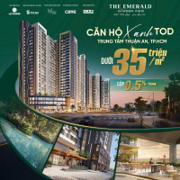 Căn hộ Xanh TOD The Emerald Grand View chỉ từ 1,39 tỷ thanh toán chỉ 0,5% tháng