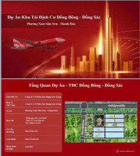 Dự án nhà liền kề xây thô khu TĐC Ven Biển Nam Sầm Sơn, quy mô 12.900m2