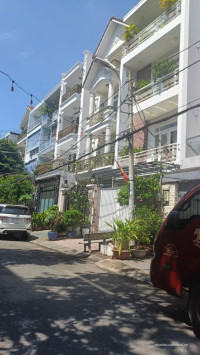 BÁN NHÀ MẶT TIỀN ĐƯỜNG SỐ 6D,KHU TÊN LỬA (5m x 18m x 4 TẦNG) 12 TỶ TL