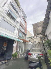 Bán nhà HXH 10m Hoàng Hoa Thám – Sát Quận 1 – Có sân đậu xe – 4,6x12m – 4 Lầu