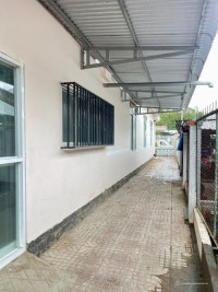 NHÀ ĐẸP MẶT TIỀN 911 XÃ TÂN AN CÀNG LONG , CÓ KHO & NHÀ XE RIÊNG