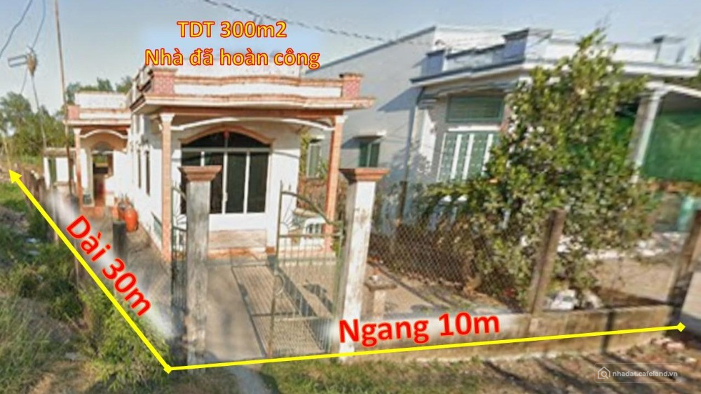 Bán nhà mặt tiền xe tải tại Xã Tân Lân, Cần Đước