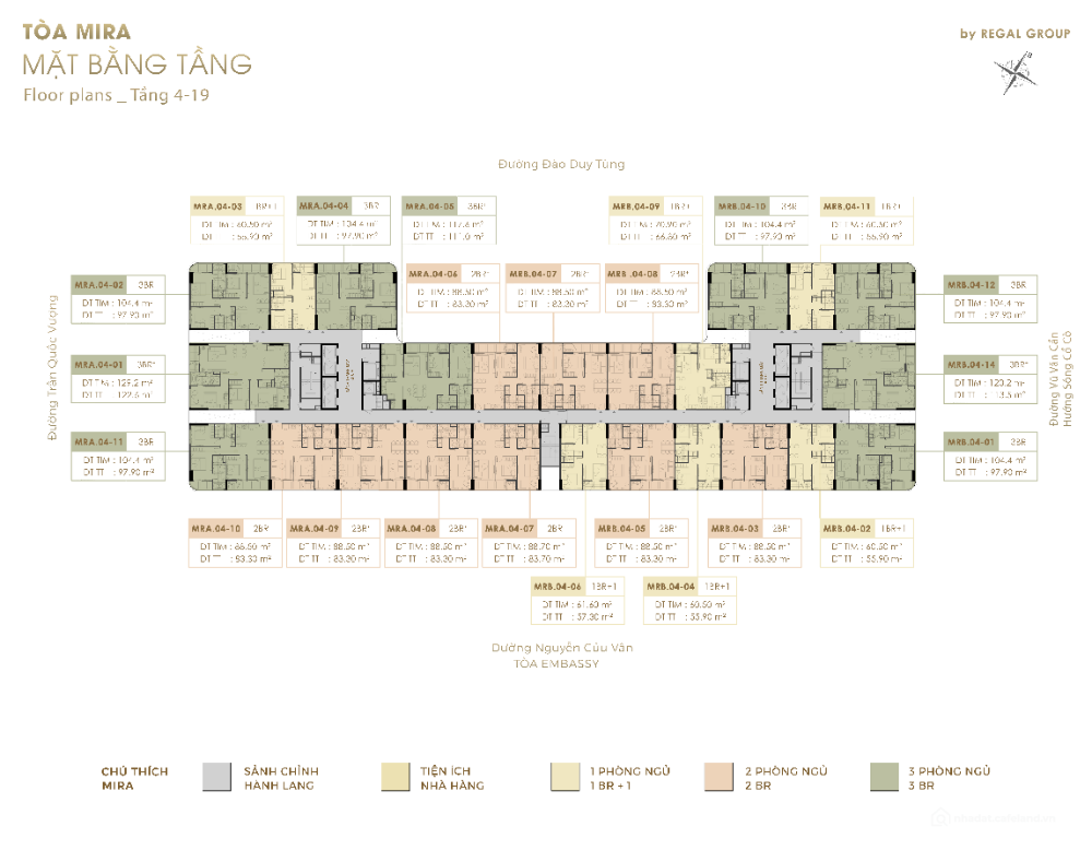 Dự án Regal Complex - Mira Tower nhận booking giai đoạn đầu, tặng ngay 100 trệu