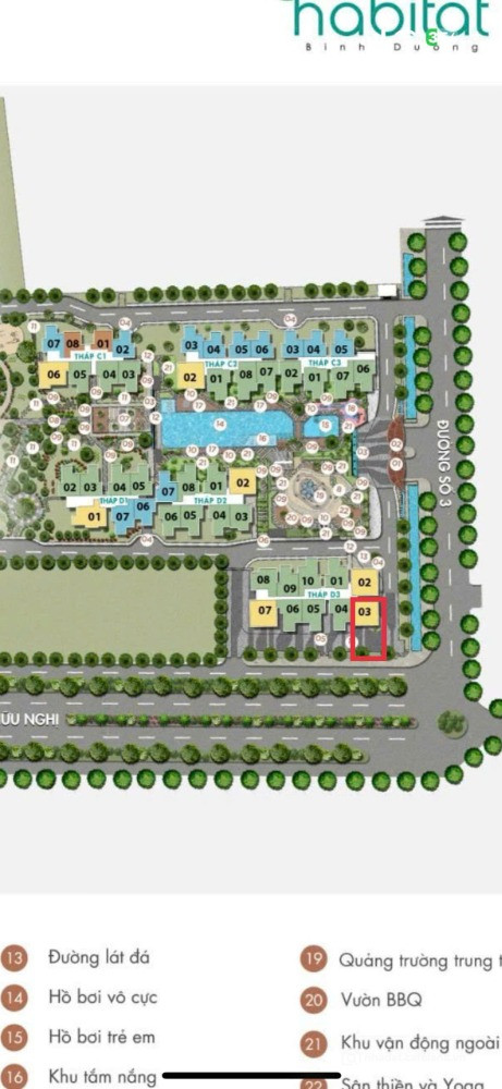 Hàng hiếm căn góc 3PN Habitat Vsip1 , TT 30 % nhận nhà ngay, bàn giao nội thất.