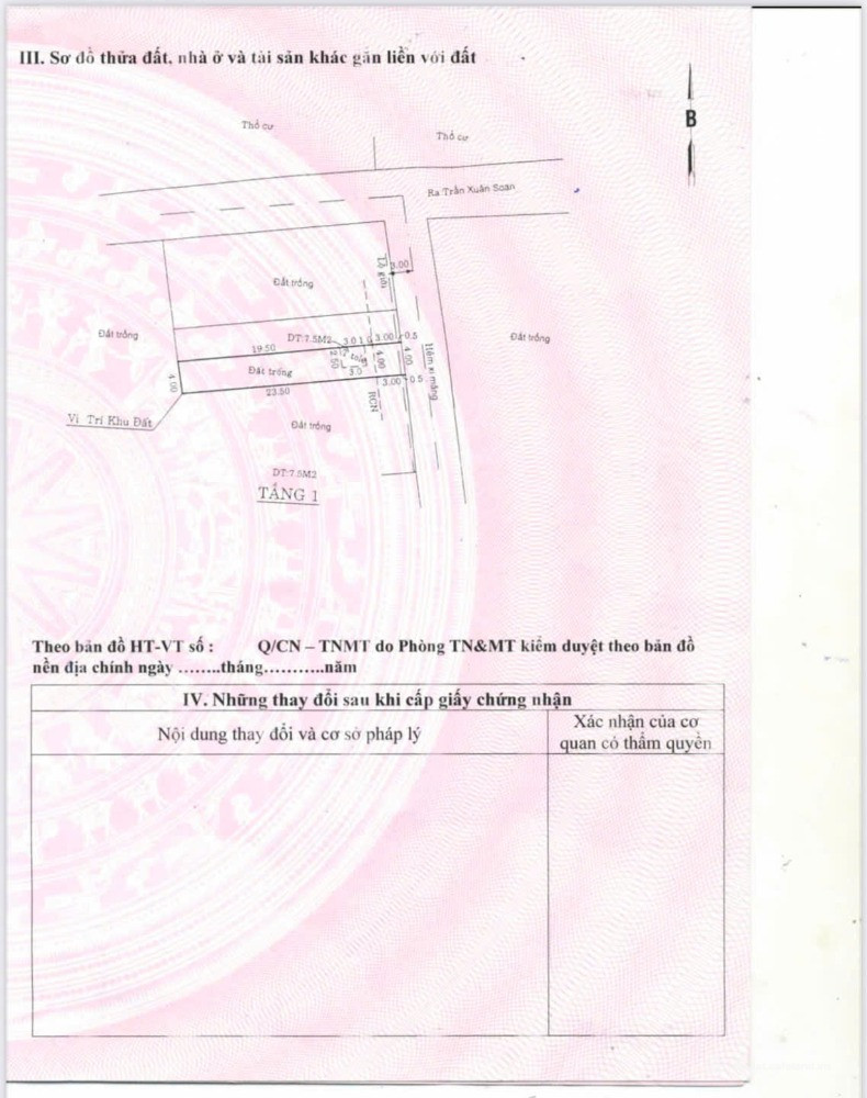 nhà cấp 4 hẻm 793/ 28/ 1 khu kiều đàm Phường Tân hưng Q7. Dt 4x24m