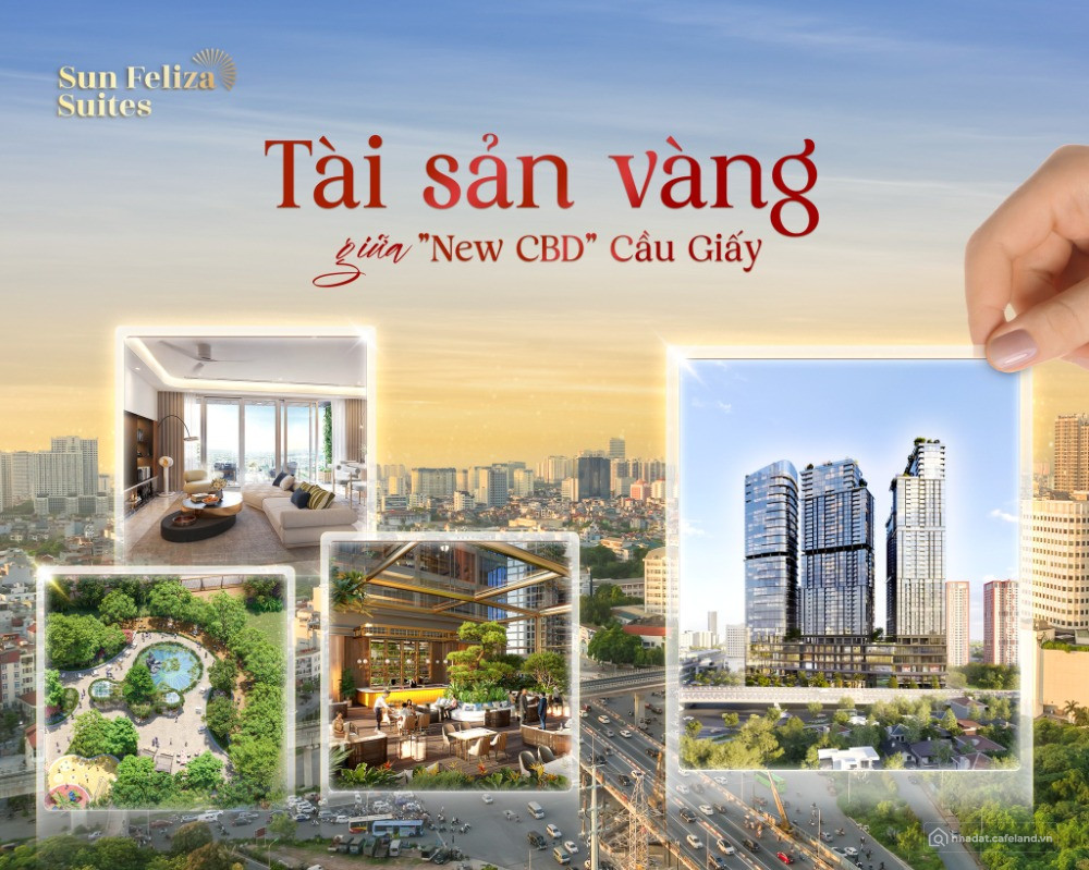 Mỏ Hàng Căn Đẹp Sun Feliza Suites Cầu Giấy!
