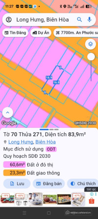 Bán Đất Nền Đắc Địa Gần Bệnh viện Singmax, Long Bình Tân, Biên Hòa