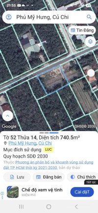 Bán rất gấp lô đất liền kề tại mtđ Phú Thuận- xã An Nhơn Tây- TP Hồ Chí Minh