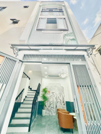 Bán nhà mới 2 lầu ngang 12m góc 2 mặt tiền hẻm Dương Bá Trạc P.1 Quận 8