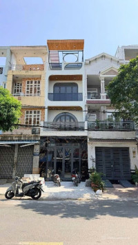 BÁN NHÀ MẶT TIỀN ĐƯỜNG SỐ 34,NGAY AEON MALL (4m x 20m x 4 TẦNG) 12,9 TỶ TL