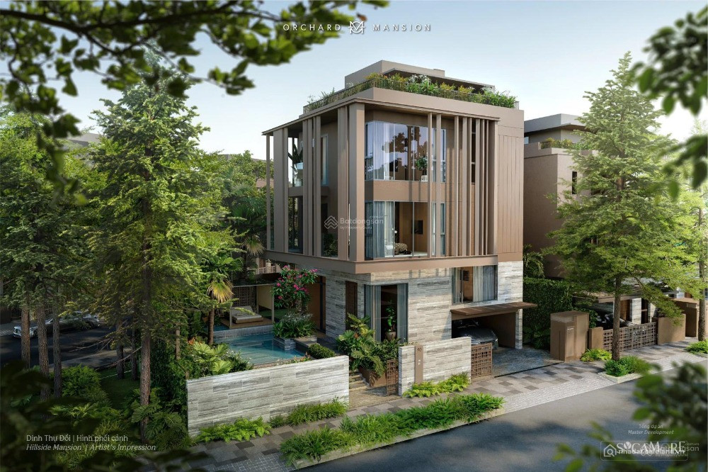 Dinh thự đồi Orchard Mansion- Trực tiếp CĐT- 94 căn giới hạn