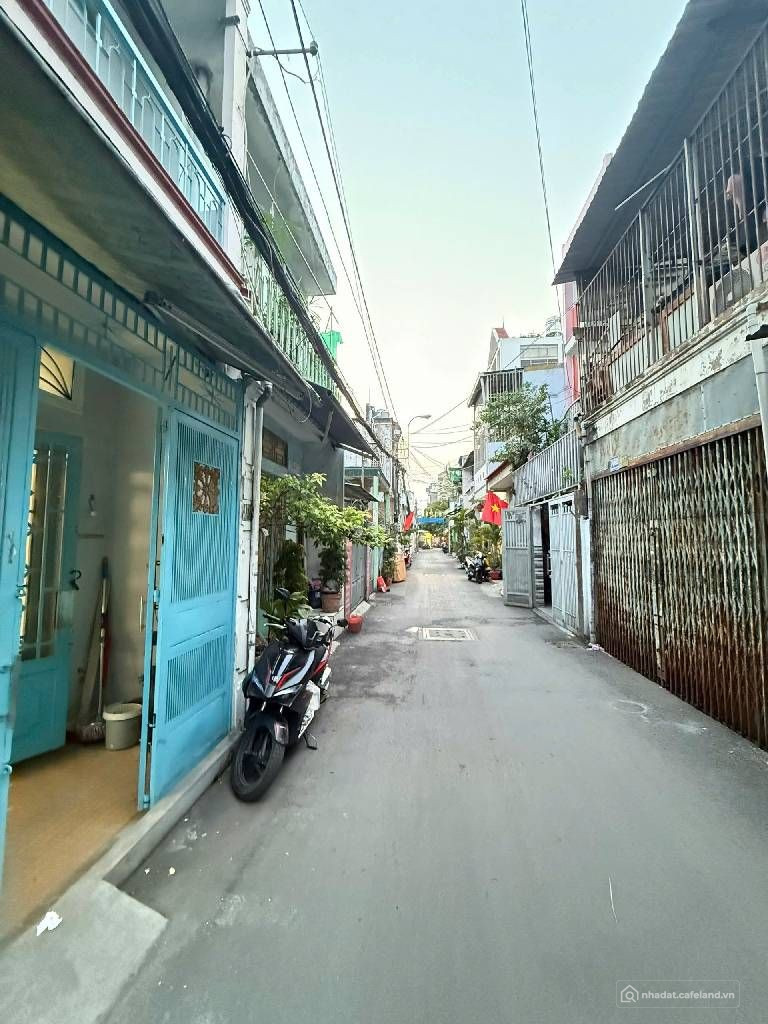 Bán nhà HXH đường Trần Thái Tông 32m2 nở hậu tài lộc gần chợ Tân Trụ dọn vào ở