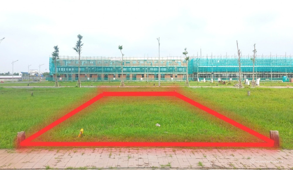 Bán nền cặp hẻm kỹ thuật, hướng Tây Bắc gần trường học khu Nam Long 2