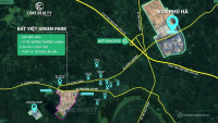 Đất nền trung tâm thị xã Phú Thọ - Dự án Đất Việt Green Park, giá từ hơn 2 tỷ/lô