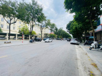 Bán thửa đất 400m2 khu phân lô Bùi Huy Bích có vỉa hè, toàn bộ là thổ cư.