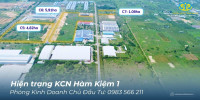 cho thuê đất kcn hàm kiệm 1 hạ tầng hoàn chỉnh sẵn sàng giao đất sạch cho nhà đt
