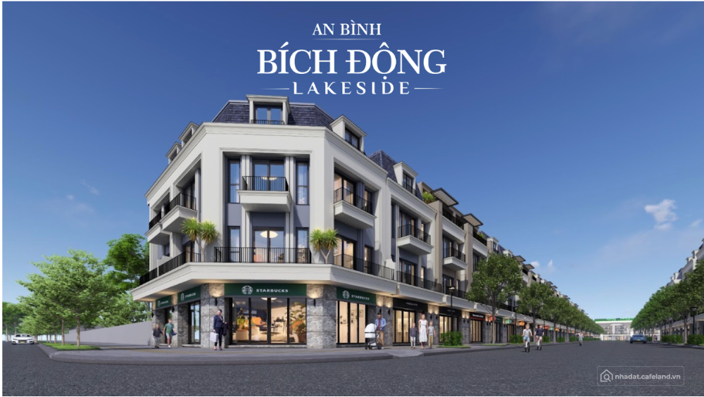 Hàng Hiếm Lô Góc Bích Động Lakeside – 111m² – MT 6m – Đường 22m – Giá 70tr/m²