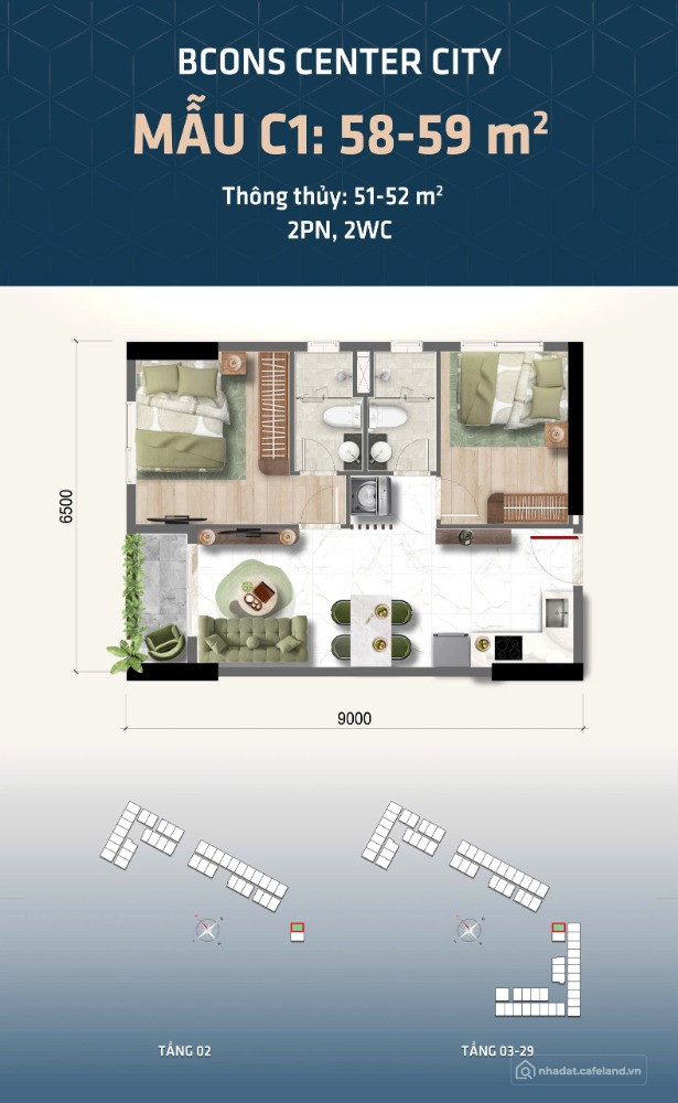 Căn hộ cao cấp Bcons Center City liền kề Metro số 1 hiện hữu chỉ 150 sở hữu ngay