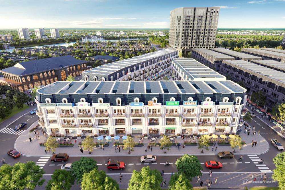 Shophouse 132m2 – 2 Mặt Tiền Đối Diện Chợ Cống Mới Phú Xuân City