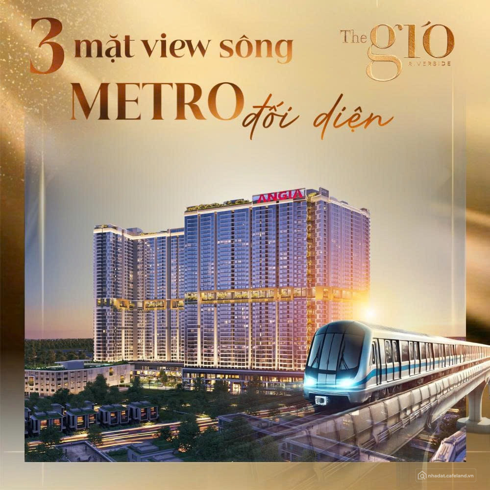 CĂN 2PN VIEW SÔNG ĐỒNG NAI 65m2 THE GIÓ RIVERSIDE –AN GIA VỊ TRÍ LIỀN KỀ THỦ ĐỨC